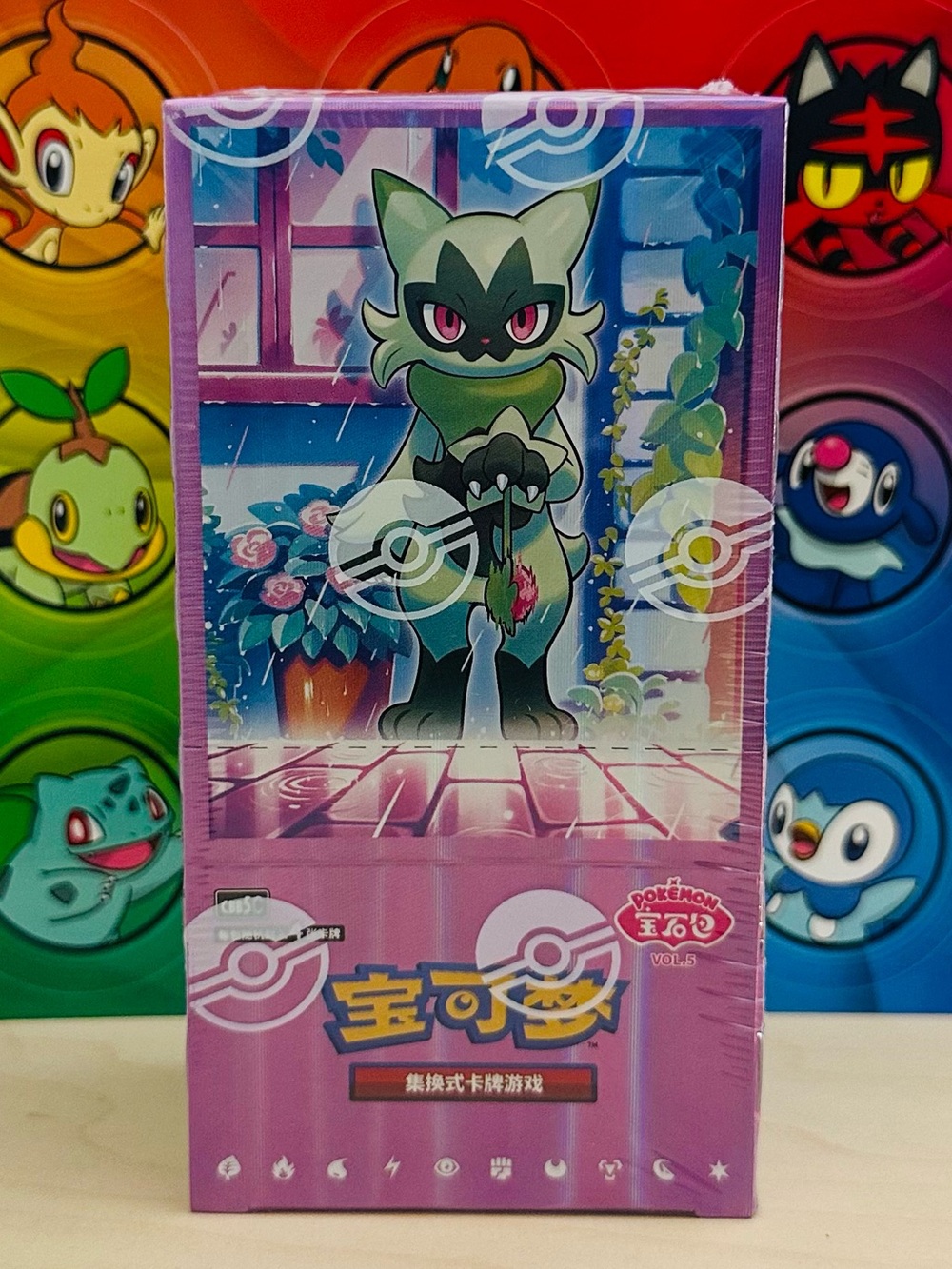 New! Pokemon TCG: Gemstone Volume.5 Booster Box (S-Chinese)